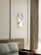 Aviore Marble Wall Lamp | Sculptural Italian Elegance