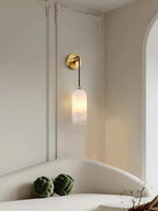Nella Alabaster Glow Wall Light