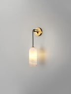 Nella Alabaster Glow Wall Light