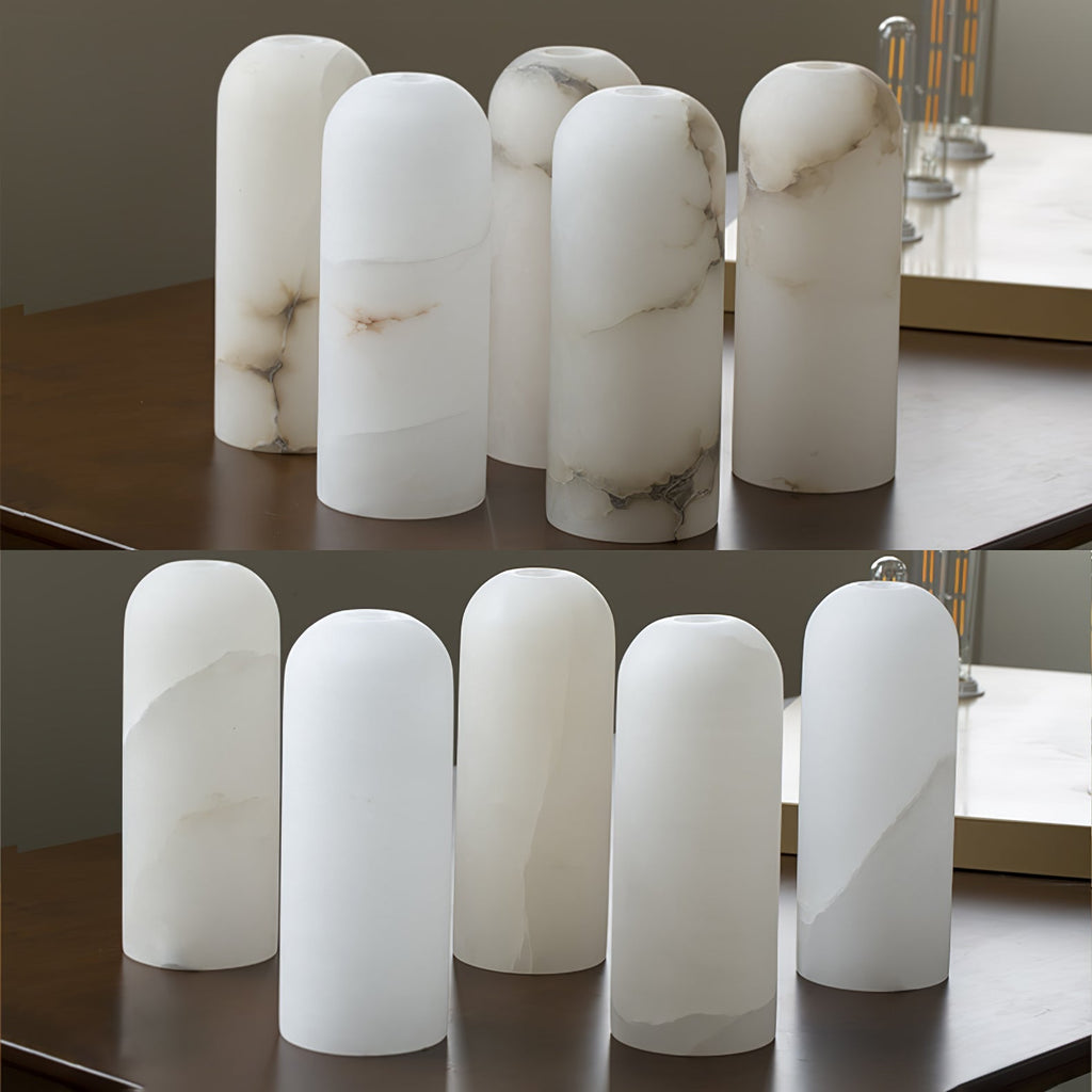 Nella Alabaster Glow Wall Light