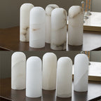 Nella Alabaster Glow Wall Light