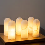 Nella Alabaster Glow Wall Light