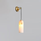 Nella Alabaster Glow Wall Light