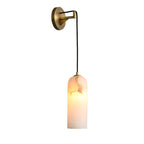 Nella Alabaster Glow Wall Light