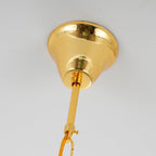 Cyrilla Curved Glass Chandelier