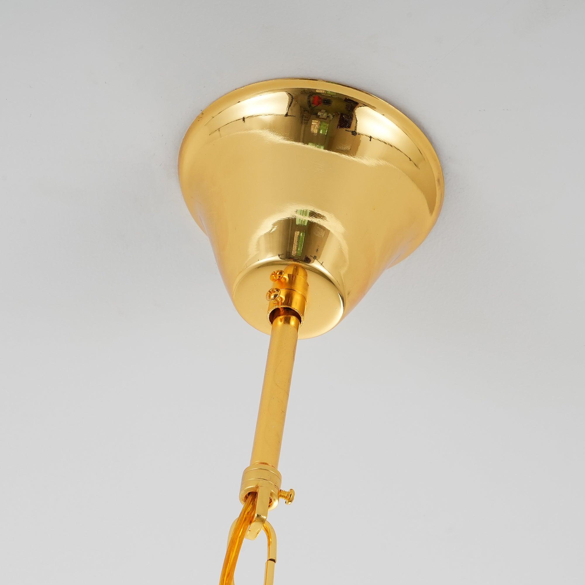 Cyrilla Curved Glass Chandelier