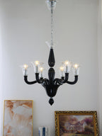 Ebony Elegance Chandelier