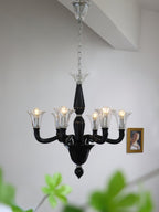 Ebony Elegance Chandelier