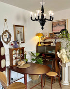 Ebony Elegance Chandelier