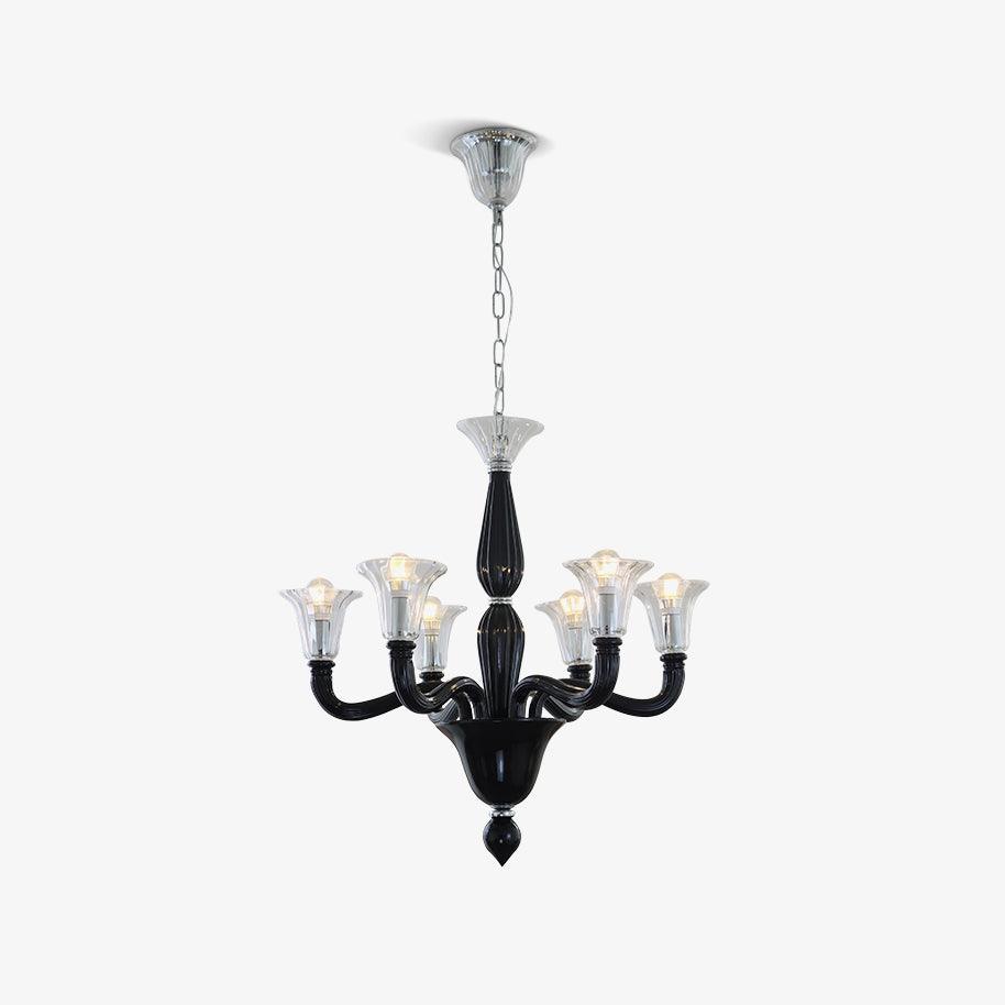 Ebony Elegance Chandelier