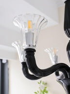 Ebony Elegance Chandelier