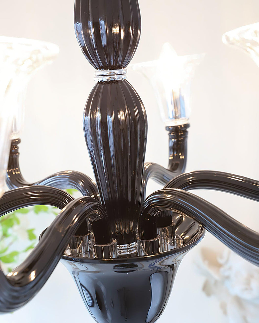 Ebony Elegance Chandelier