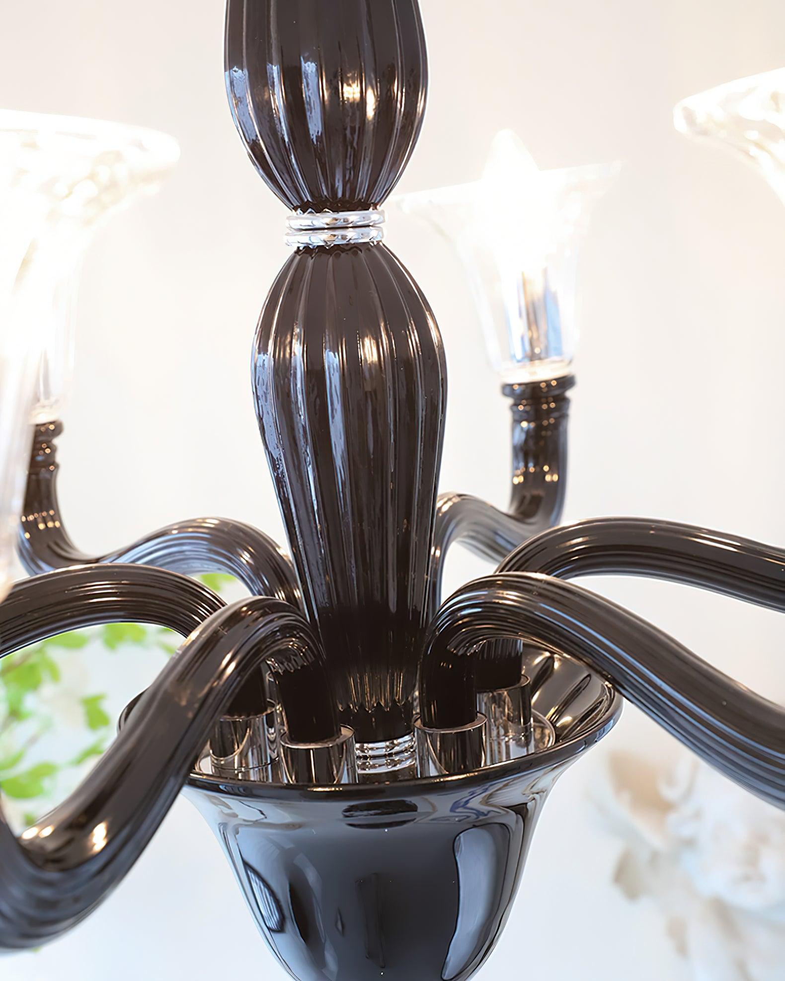 Ebony Elegance Chandelier