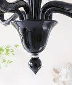 Ebony Elegance Chandelier