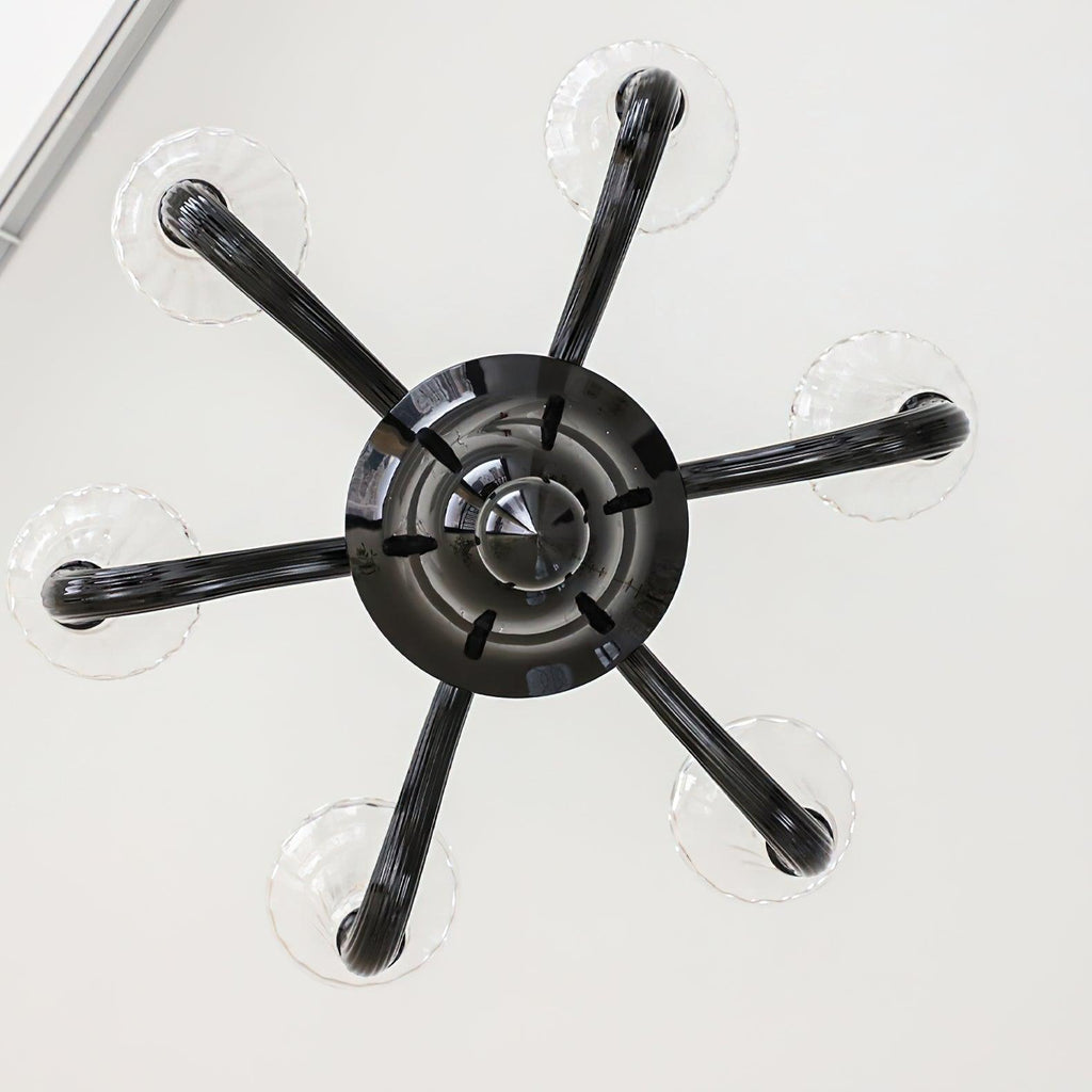 Ebony Elegance Chandelier