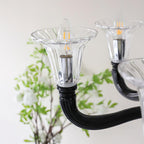 Ebony Elegance Chandelier
