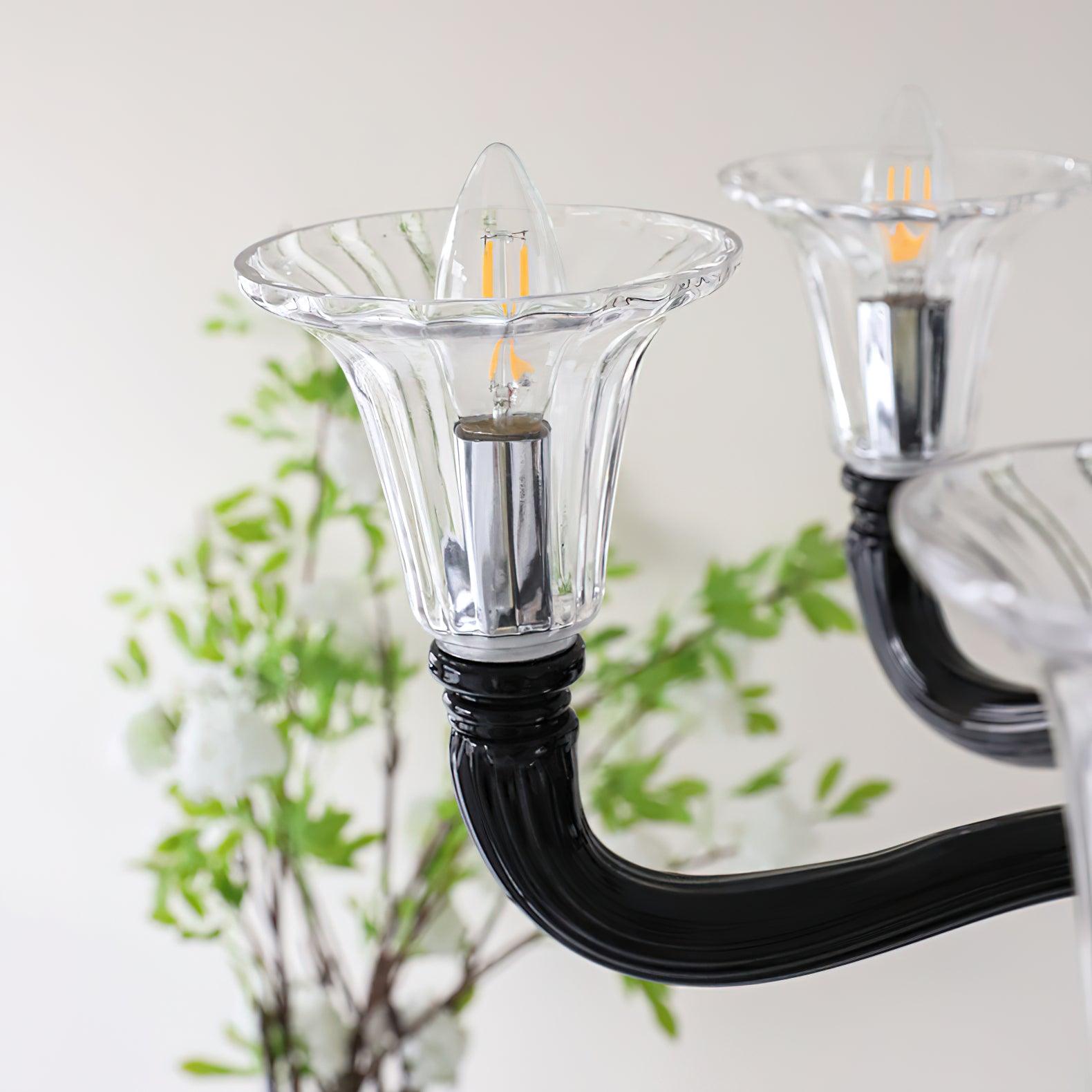 Ebony Elegance Chandelier