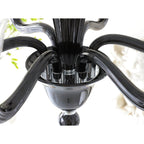 Ebony Elegance Chandelier