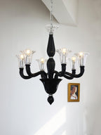Ebony Elegance Chandelier