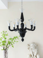 Ebony Elegance Chandelier