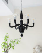 Ebony Elegance Chandelier