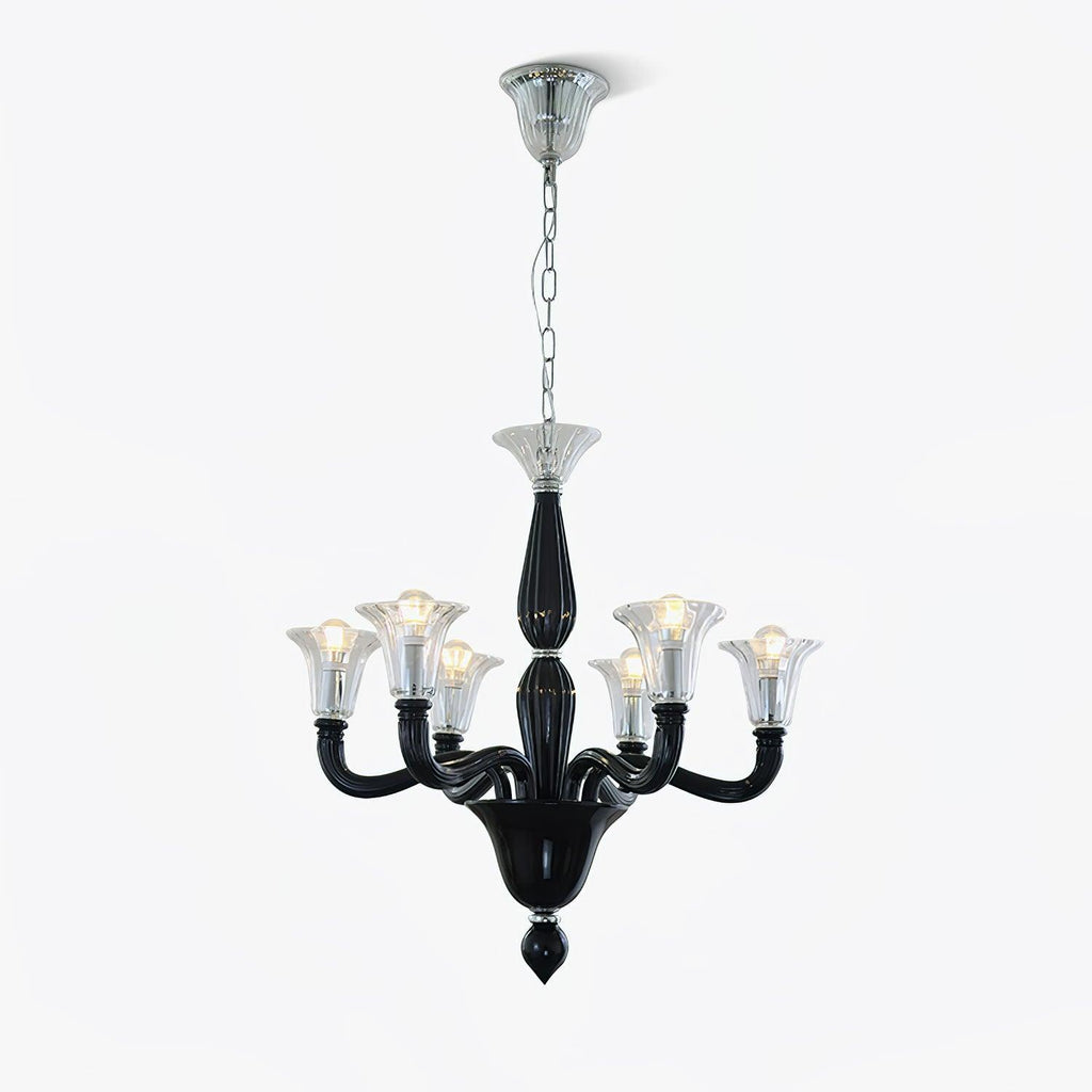 Ebony Elegance Chandelier