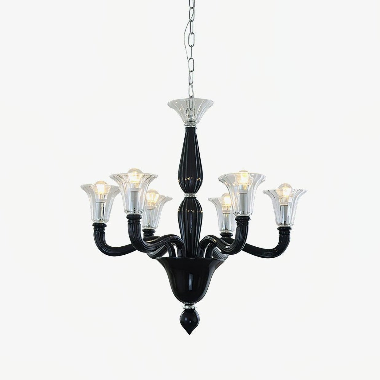 Ebony Elegance Chandelier