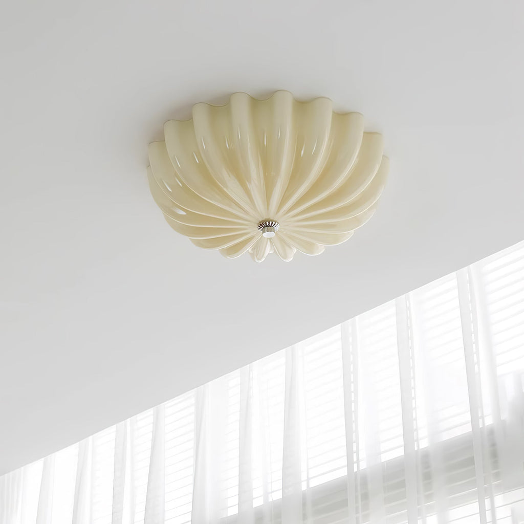 Luna Shell Glow Ceiling Lamp