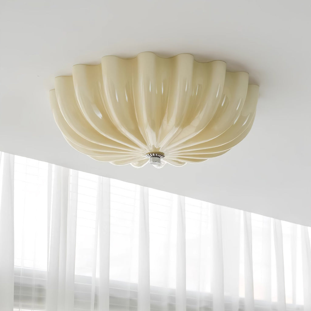 Luna Shell Glow Ceiling Lamp