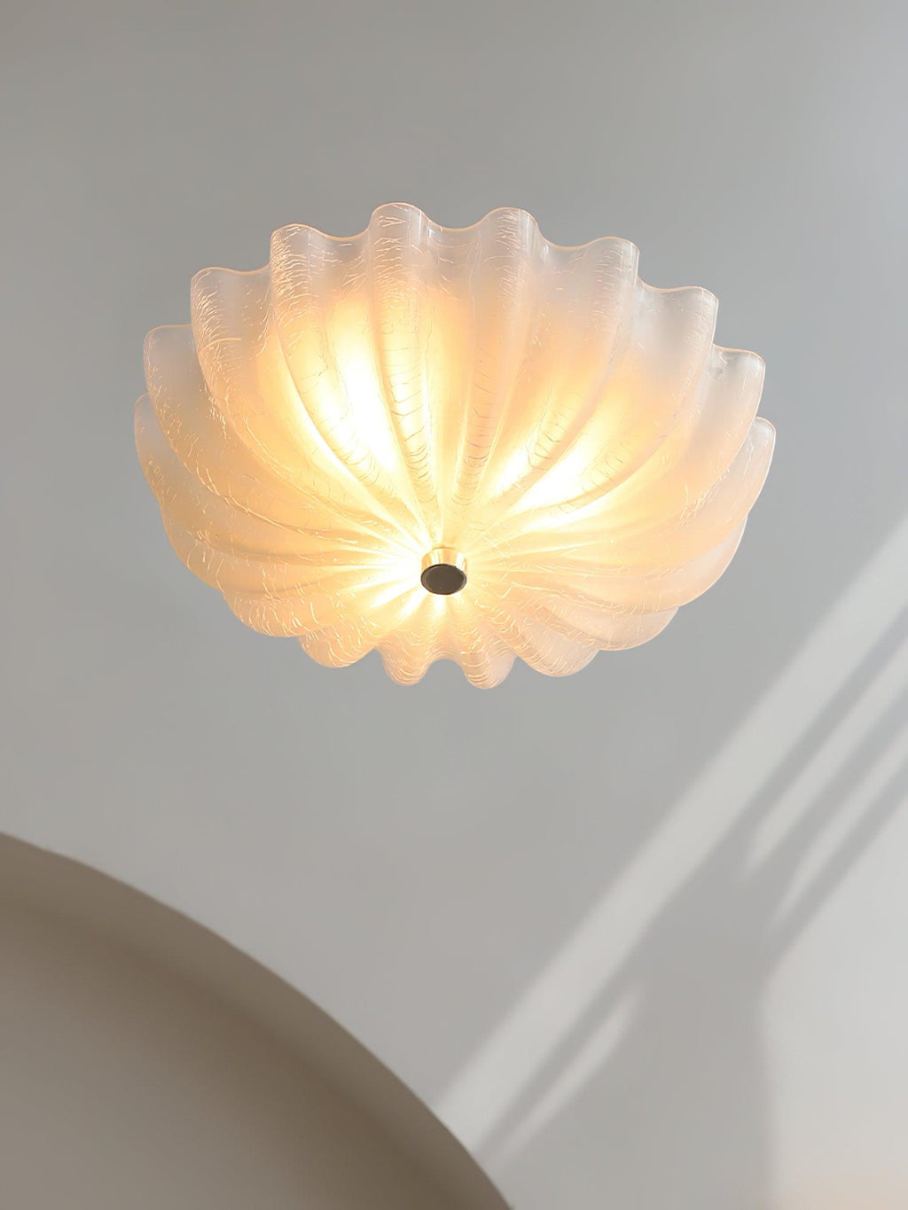 Luna Shell Glow Ceiling Lamp