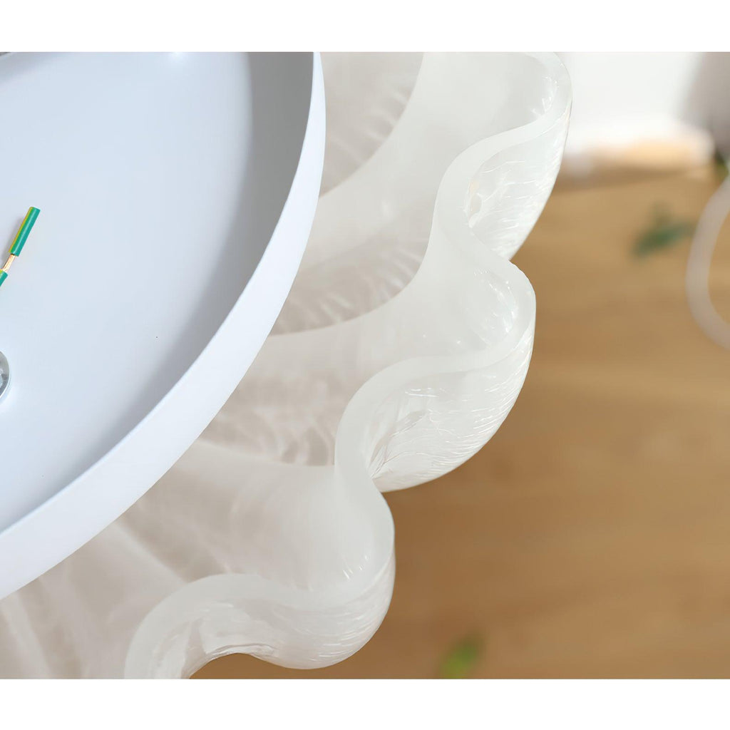 Luna Shell Glow Ceiling Lamp
