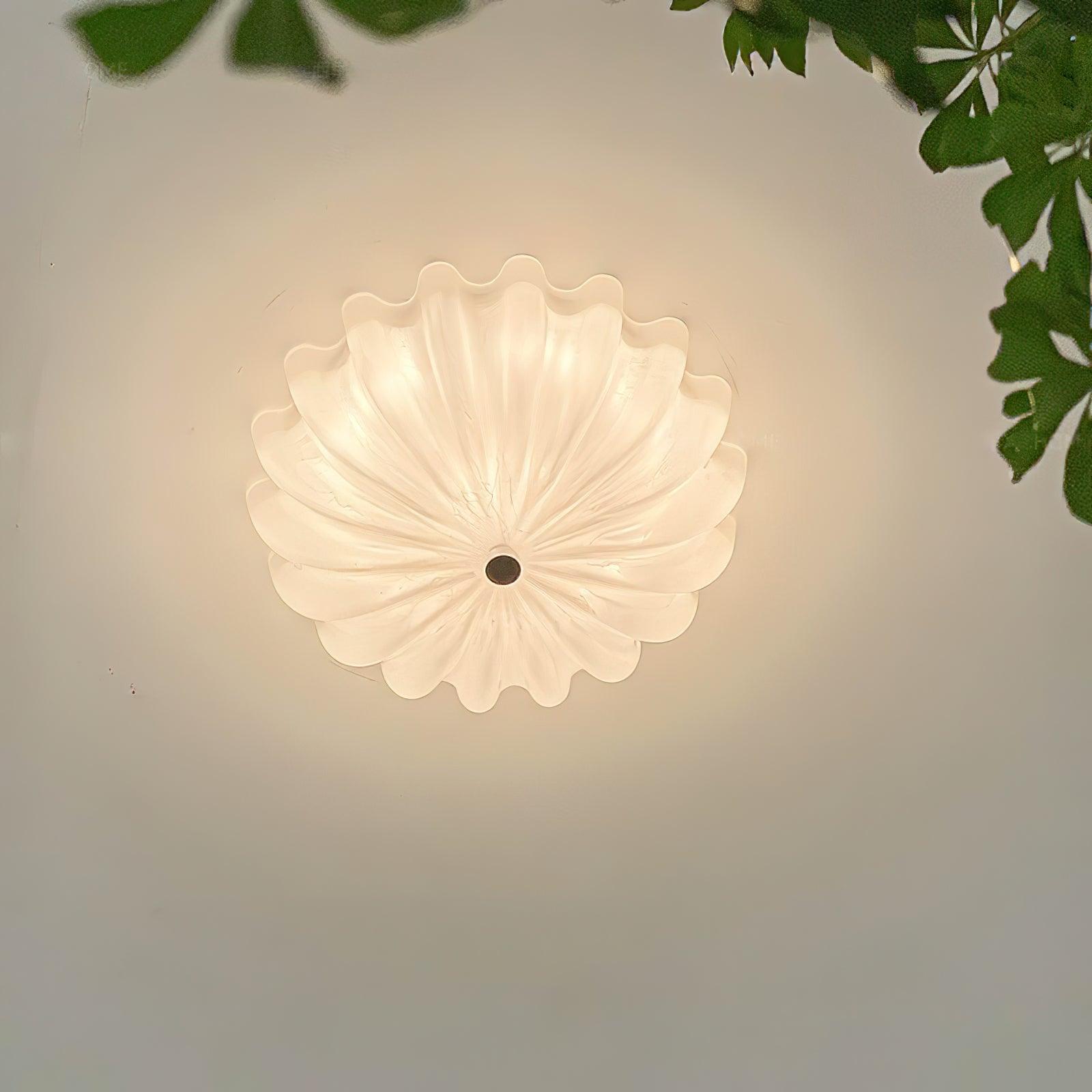 Luna Shell Glow Ceiling Lamp