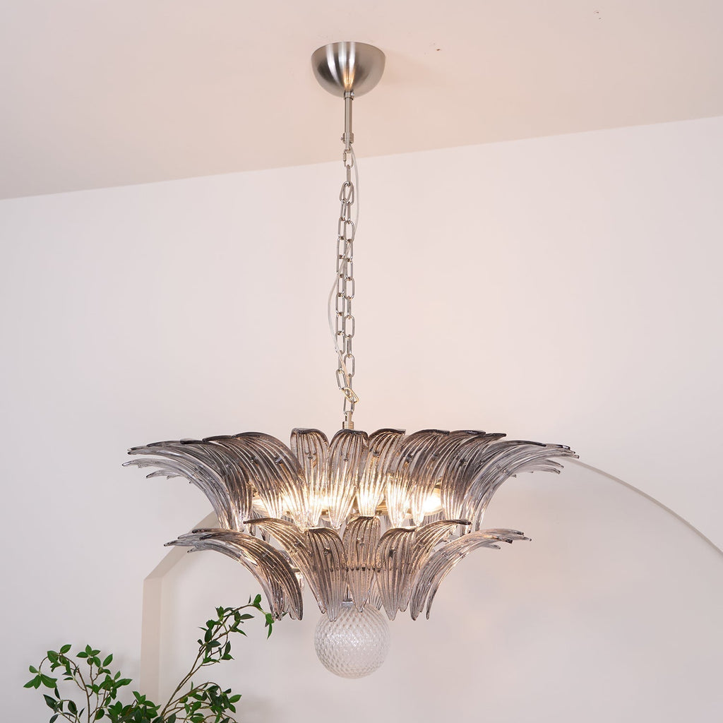 Murano Leaf Chandelier