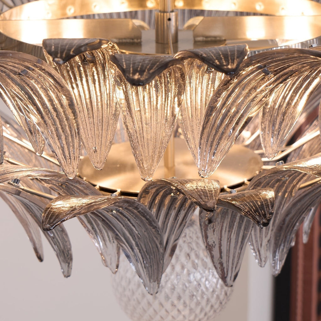 Murano Leaf Chandelier