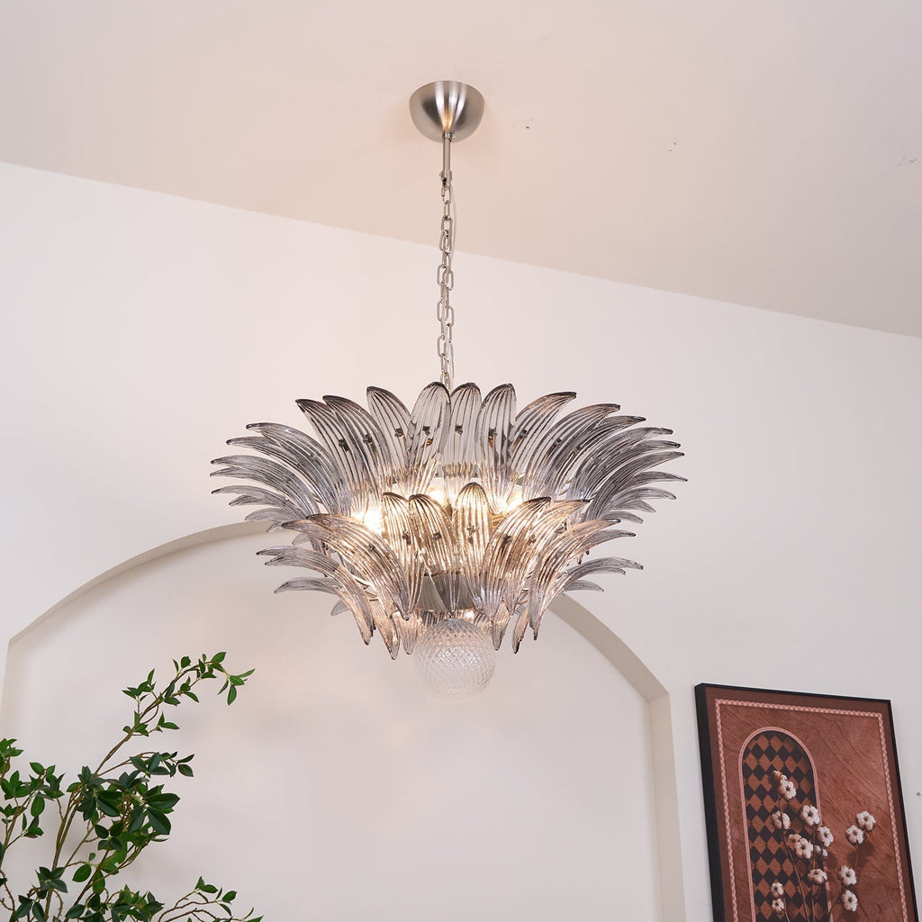 Murano Leaf Chandelier