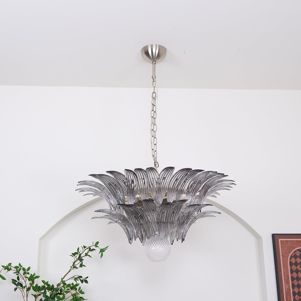 Murano Leaf Chandelier