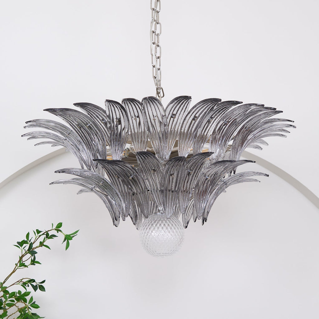 Murano Leaf Chandelier