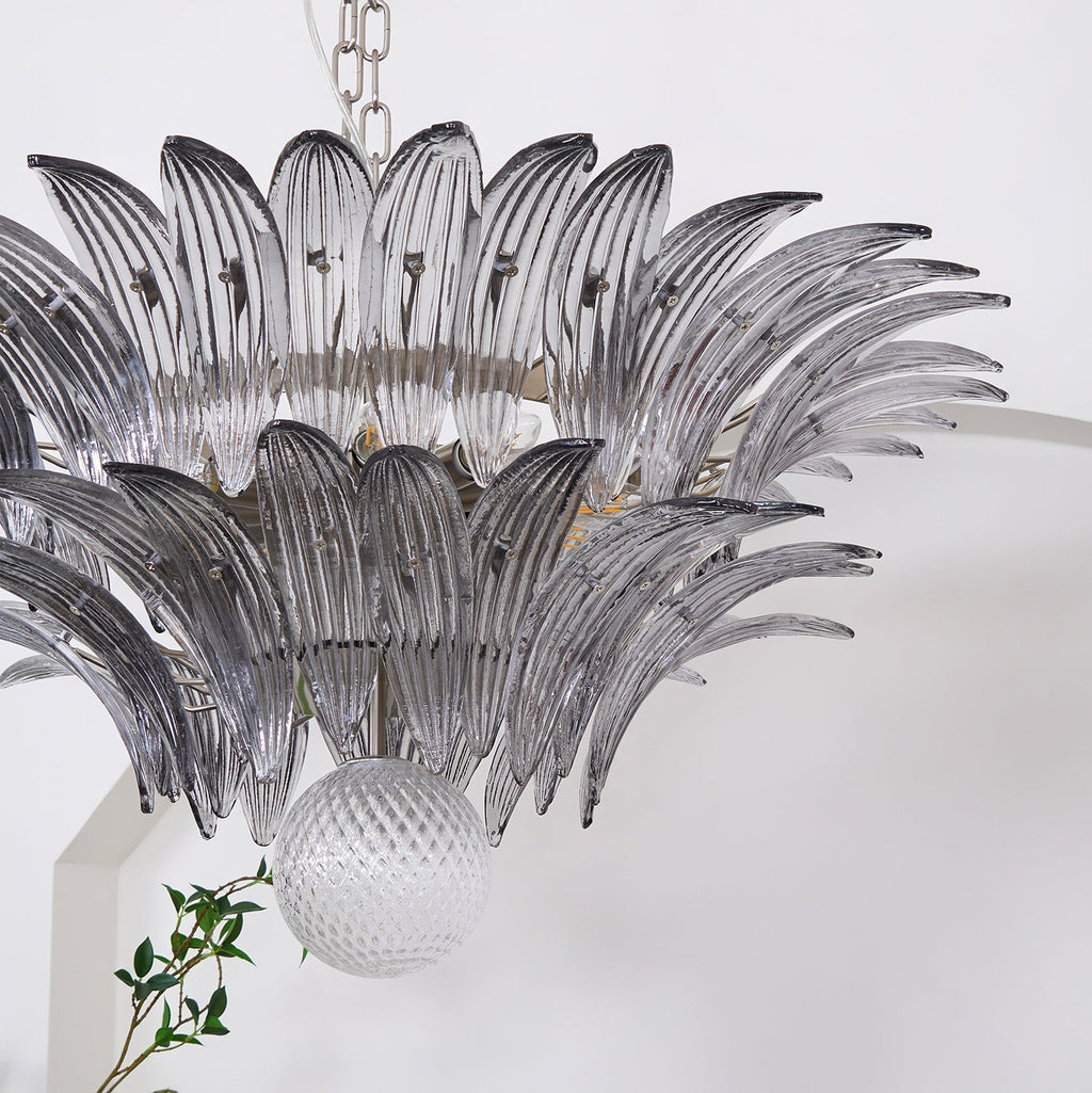 Murano Leaf Chandelier