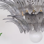 Murano Leaf Chandelier