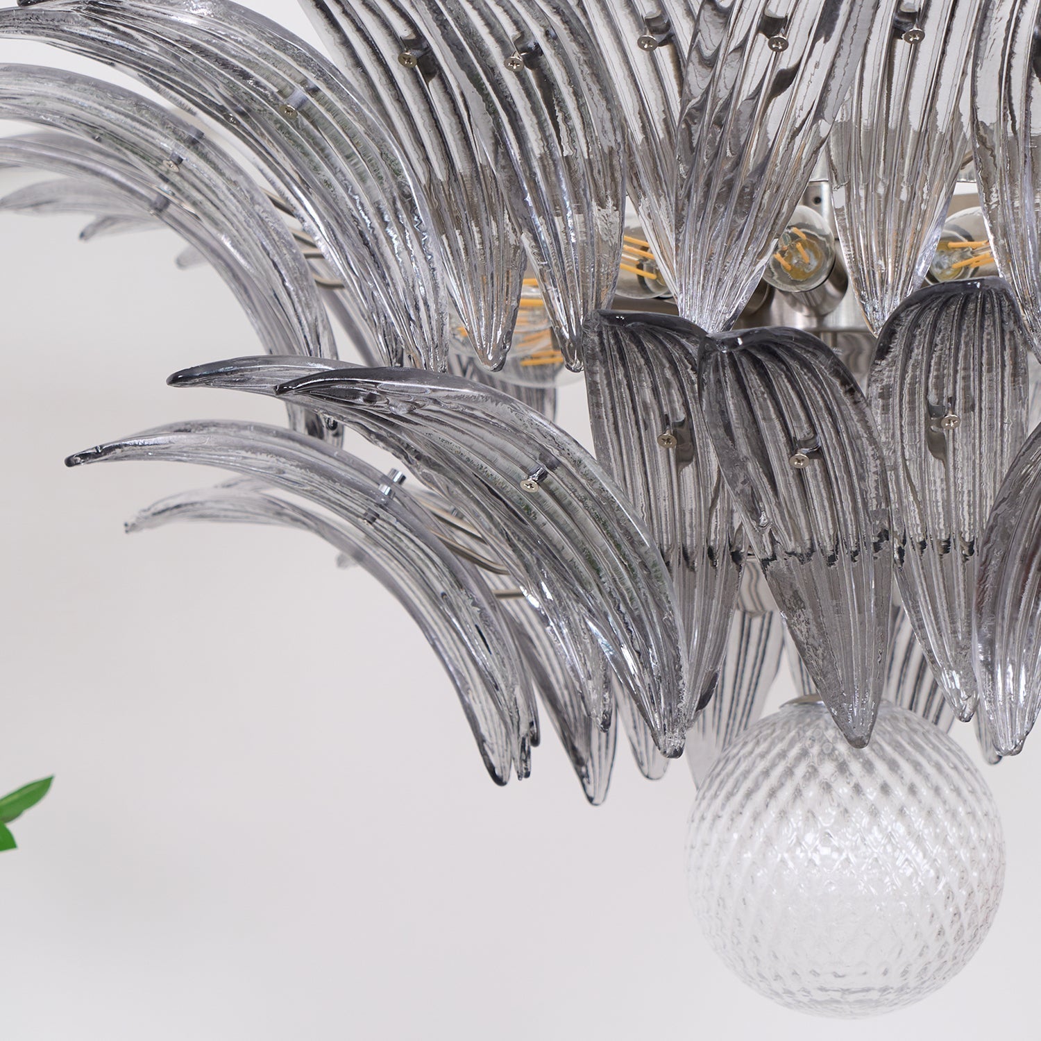 Murano Leaf Chandelier