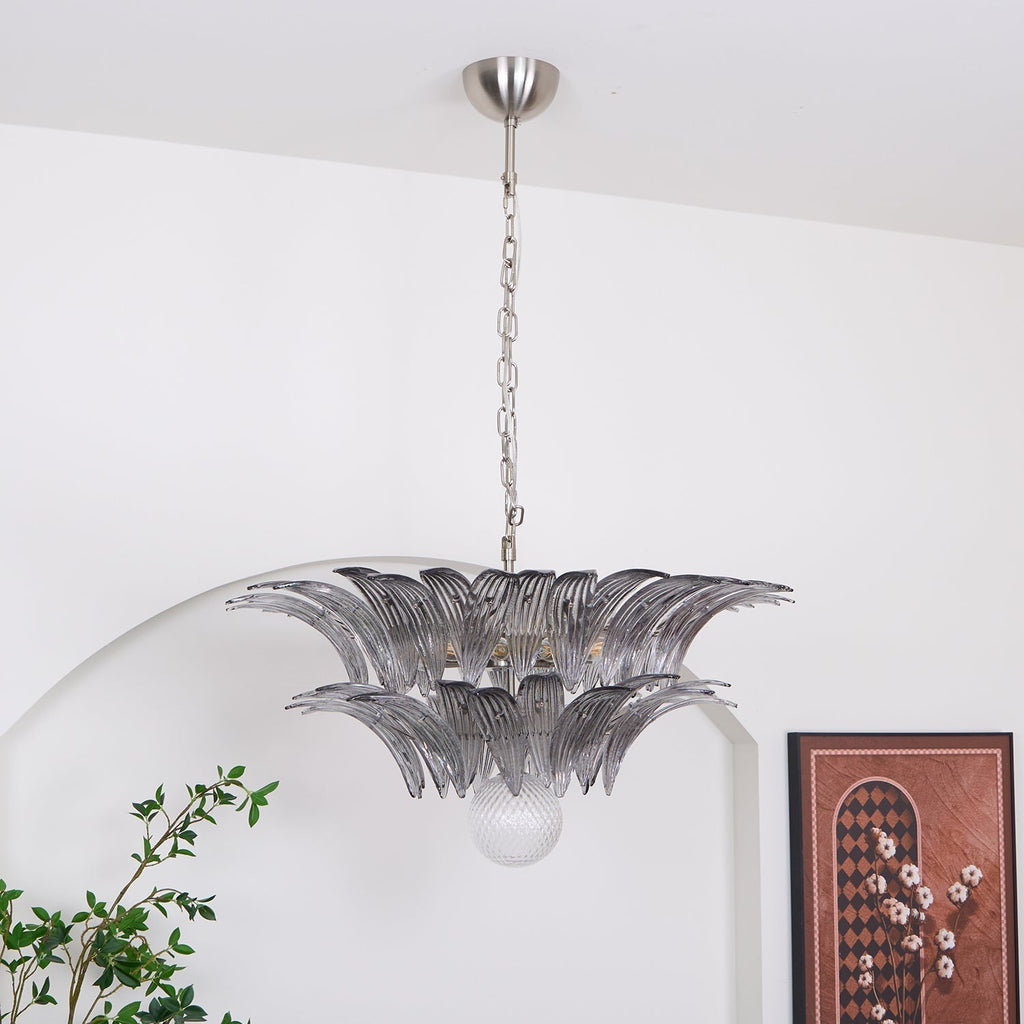 Murano Leaf Chandelier
