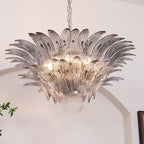 Murano Leaf Chandelier