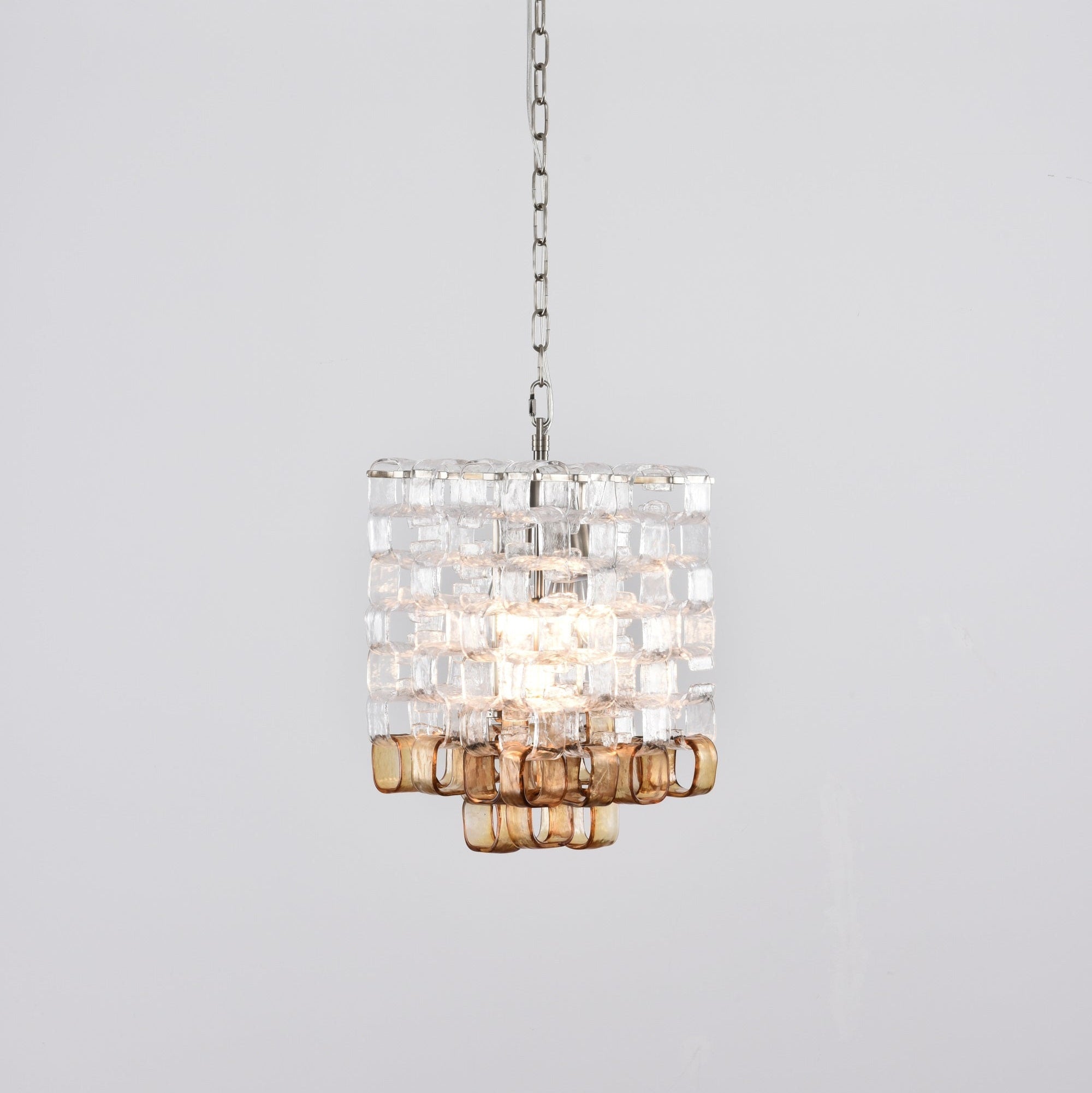 Lunaris Geometric Murano Chandelier