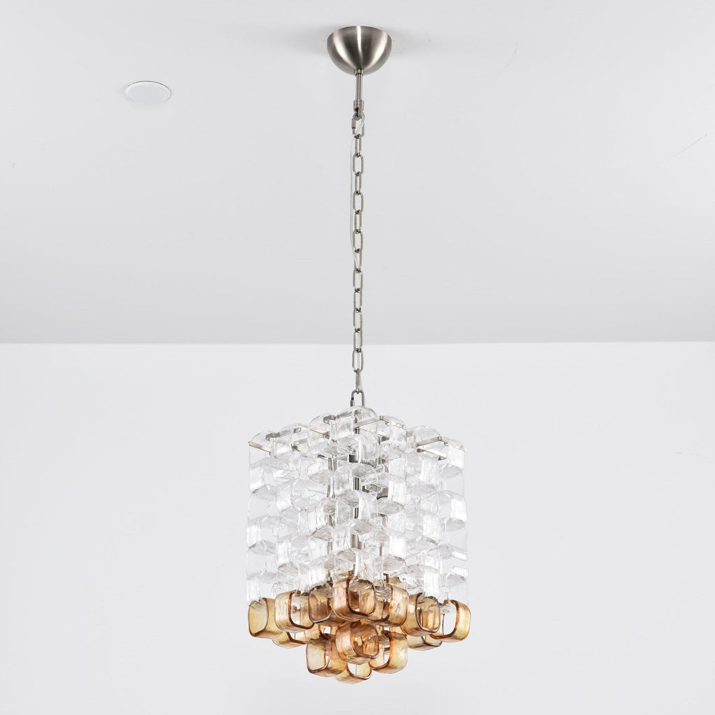 Lunaris Geometric Murano Chandelier