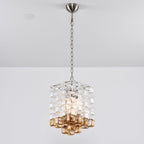 Lunaris Geometric Murano Chandelier