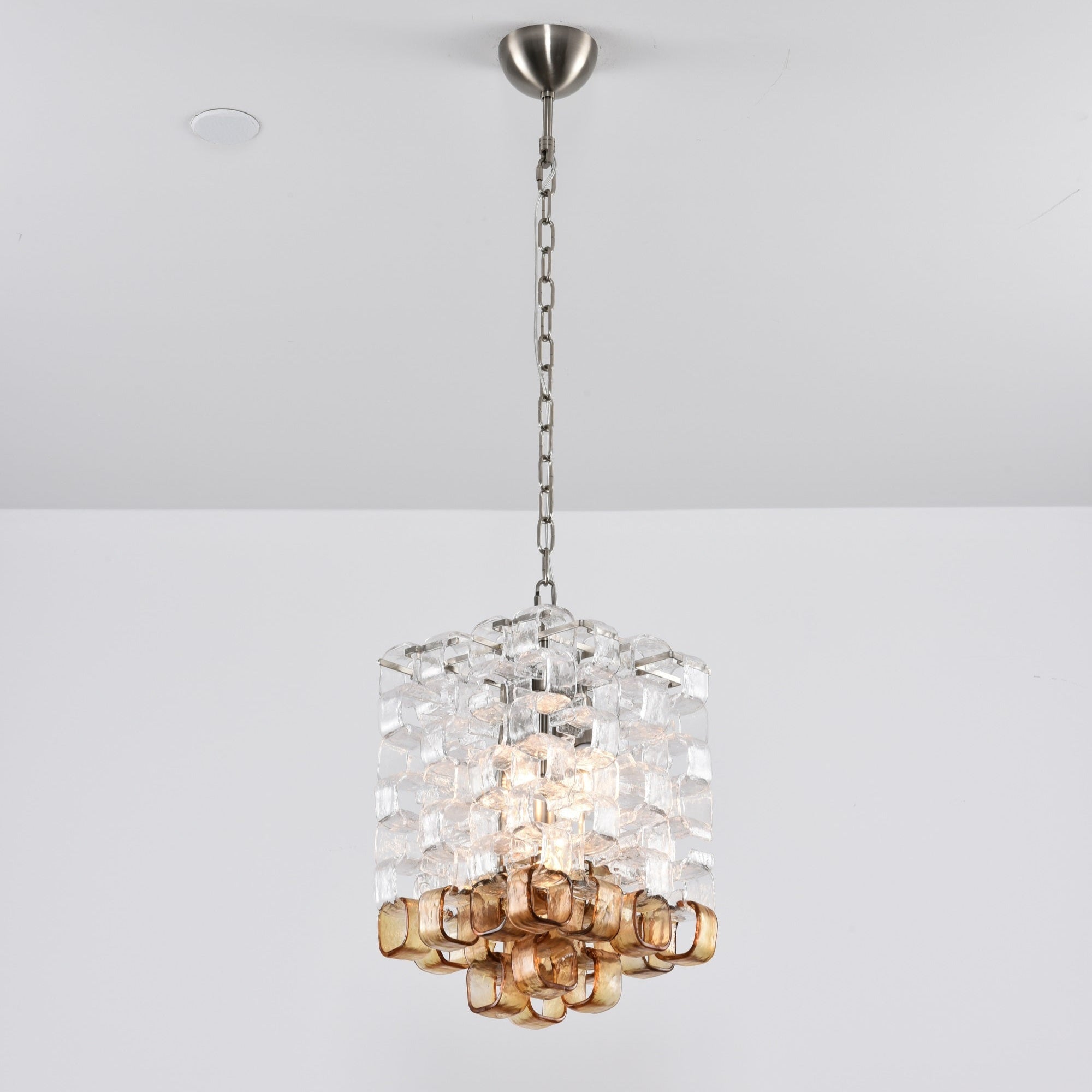 Lunaris Geometric Murano Chandelier