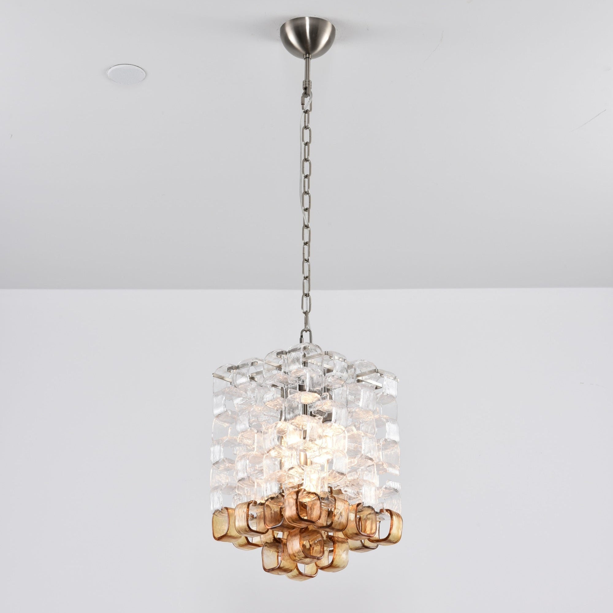 Lunaris Geometric Murano Chandelier