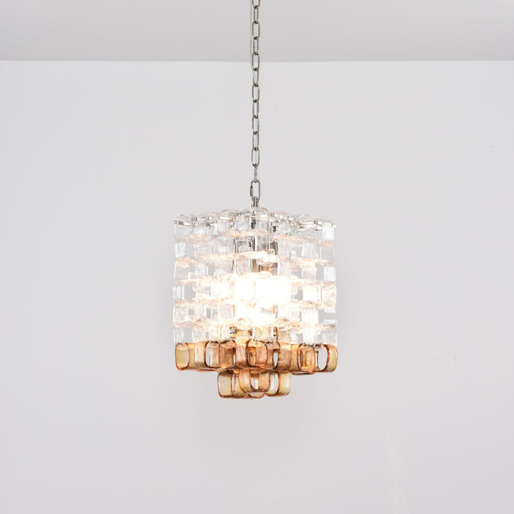 Lunaris Geometric Murano Chandelier