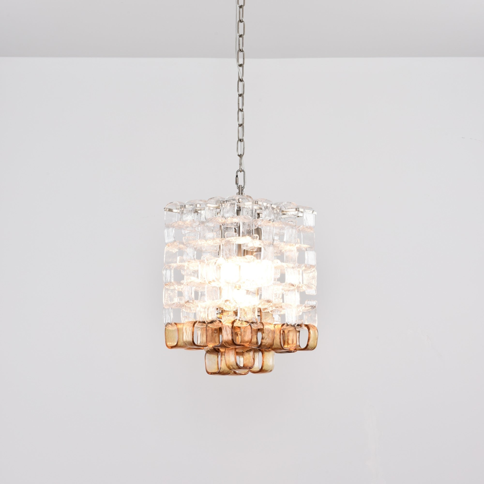 Lunaris Geometric Murano Chandelier