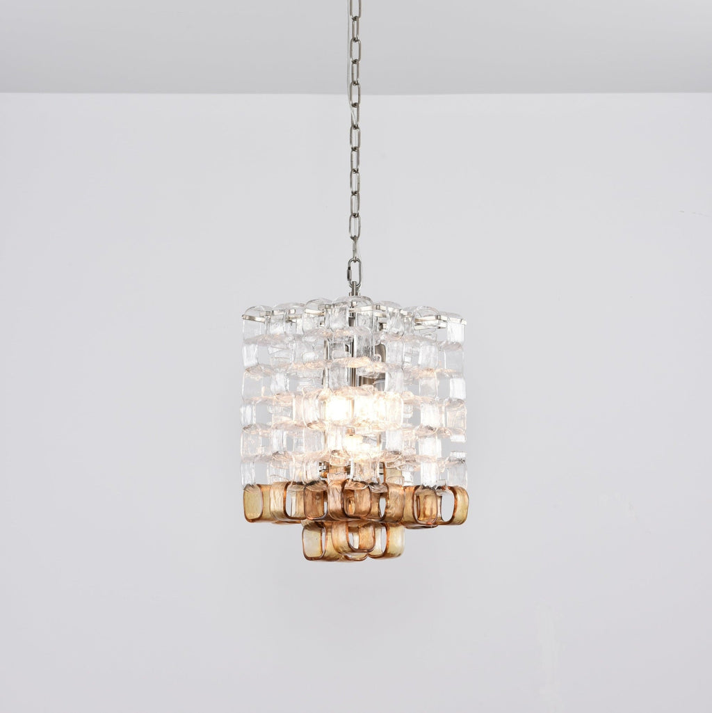 Lunaris Geometric Murano Chandelier